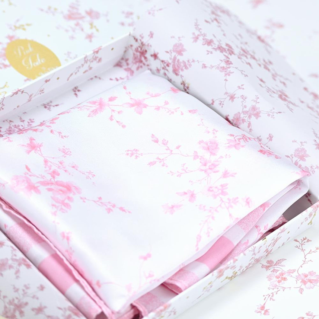 Μαντήλι Pink Toile Collection Δώρο για δασκάλα Δώρο για τη γιορτή της μητέρας