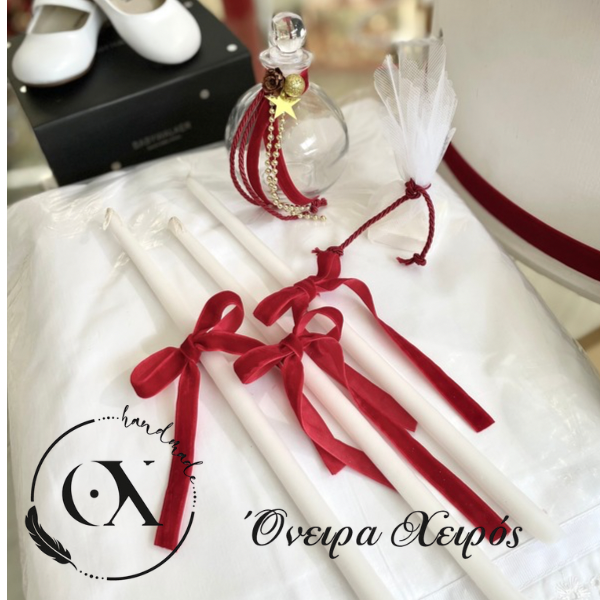 Χριστουγεννιάτικο πακέτο βάπτισης με θέμα την μπαλαρίνα ΒΠ1060