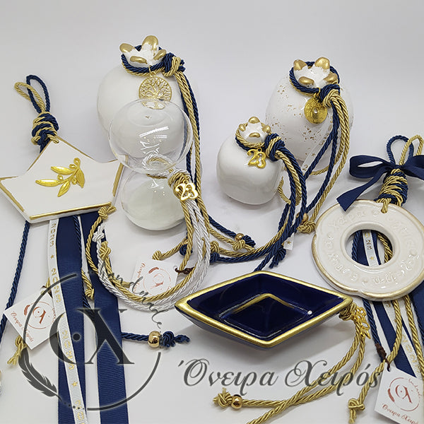 Κεραμικά Γούρια 𝓦𝓱𝓲𝓽𝓮 𝓡𝓸𝔂𝓪𝓵 𝓑𝓵𝓾𝓮 𝓒𝓸𝓵𝓵𝓮𝓬𝓽𝓲𝓸𝓷 Κ2309