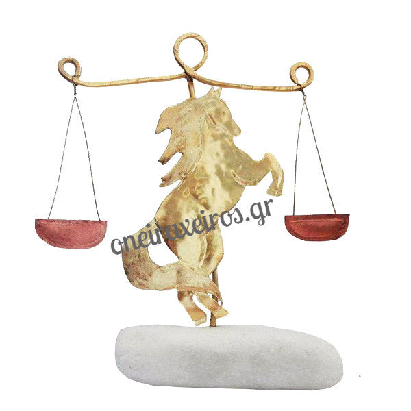 Σύμβολο Δικαιοσύνης με Άλογο - Όνειρα Χειρός χειροποίητα δώρα