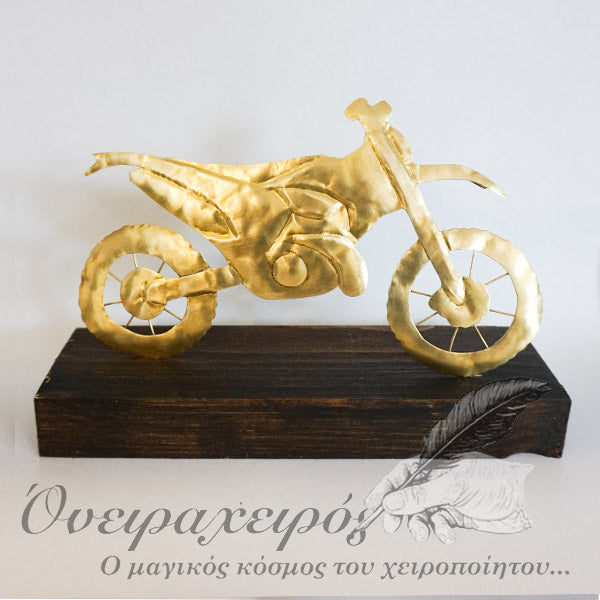 Διακοσμητική μηχανή Motocross KTM - Δώρο για αναβάτη motocross - Όνειρα Χειρός χειροποίητα δώρα