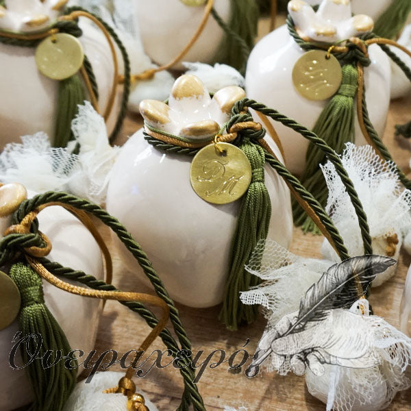 Vintage γάμος ιδιαίτερες μπομπονιέρες