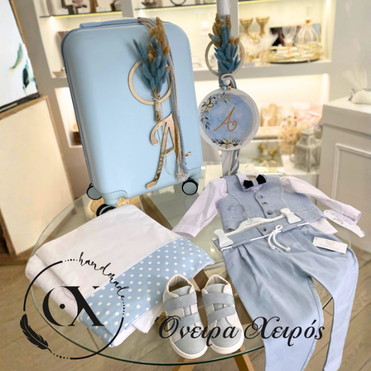Βαπτιστικό πακέτο με μονόγραμμα