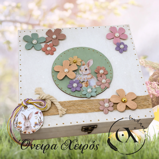 Πασχαλινό κουτί με κουνελάκι