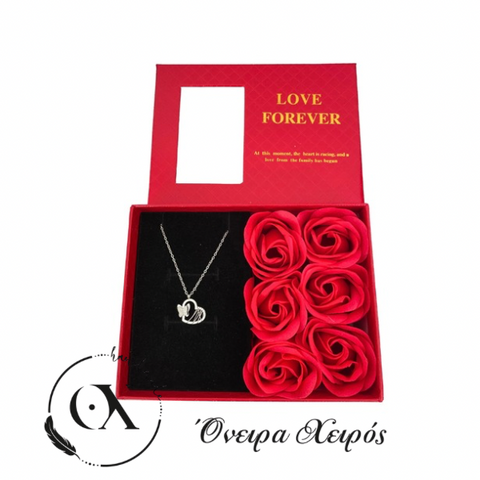 Δώρο Αγίου Βαλεντίνου κολιέ καρδιά