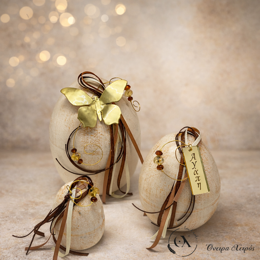 Εντυπωσιακα κεραμικά αυγά 