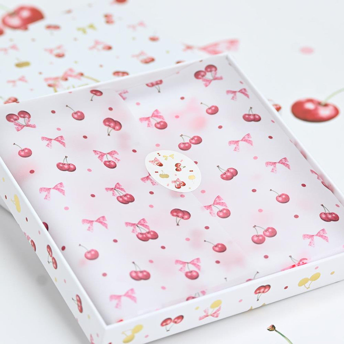 Μαντήλι Cherry Bloom Ενα υπέροχο Δώρο για δασκάλα, φίλη, μαμά, νονά