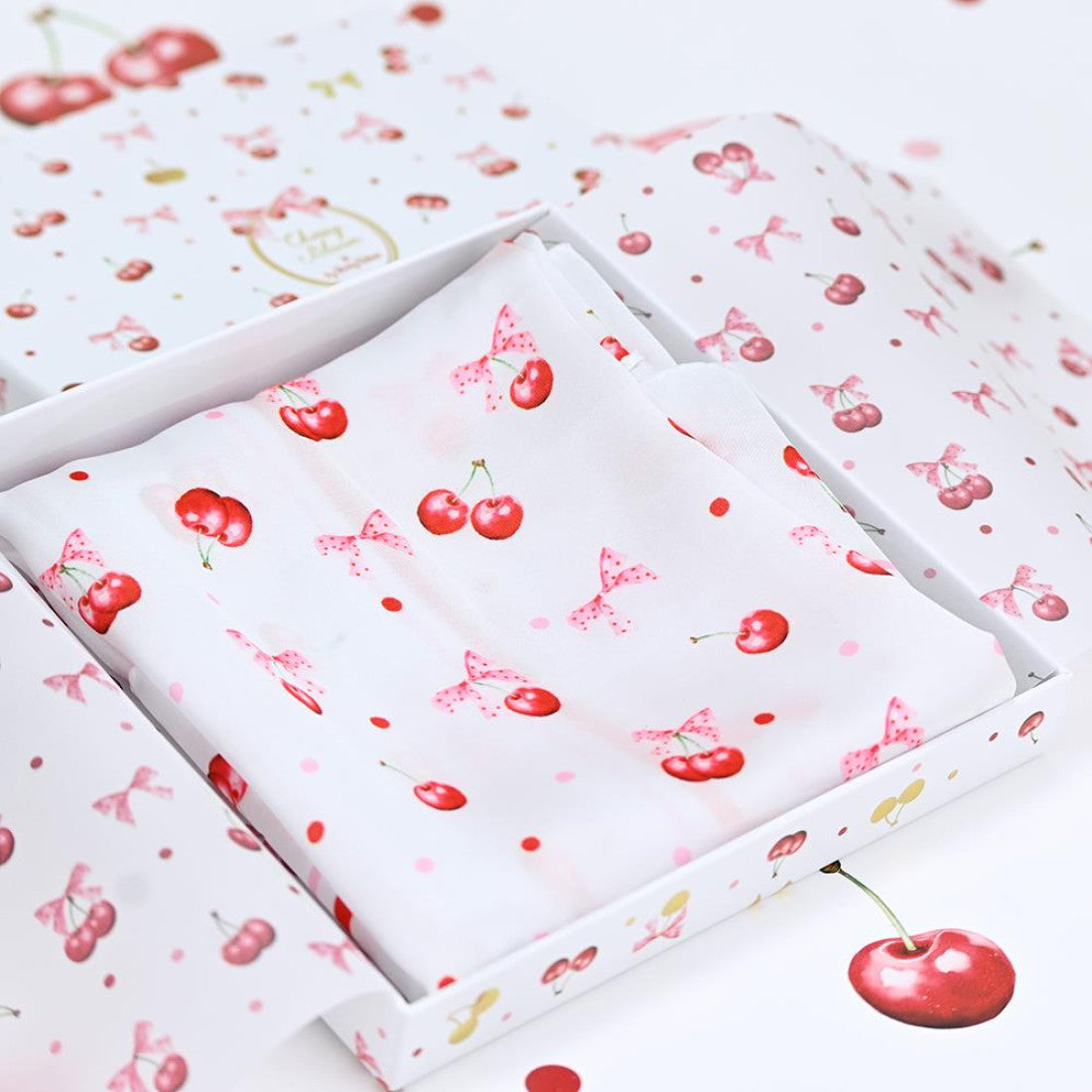Μαντήλι Cherry Bloom Ενα υπέροχο Δώρο για δασκάλα, φίλη, μαμά, νονά