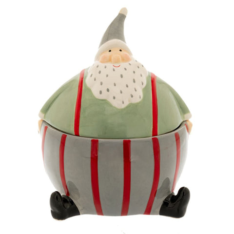 χριστουγεννιάτικη μπισκοτιέρα gnome