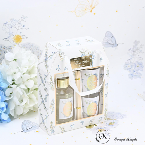 Δώρο σετ με άρωμα κεριά σε κουτί δώρο για δασκάλα δωρο για μαμά δώρο για νονά