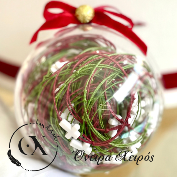 Χριστουγεννιάτικο πακέτο βάπτισης με θέμα την μπαλαρίνα ΒΠ1060