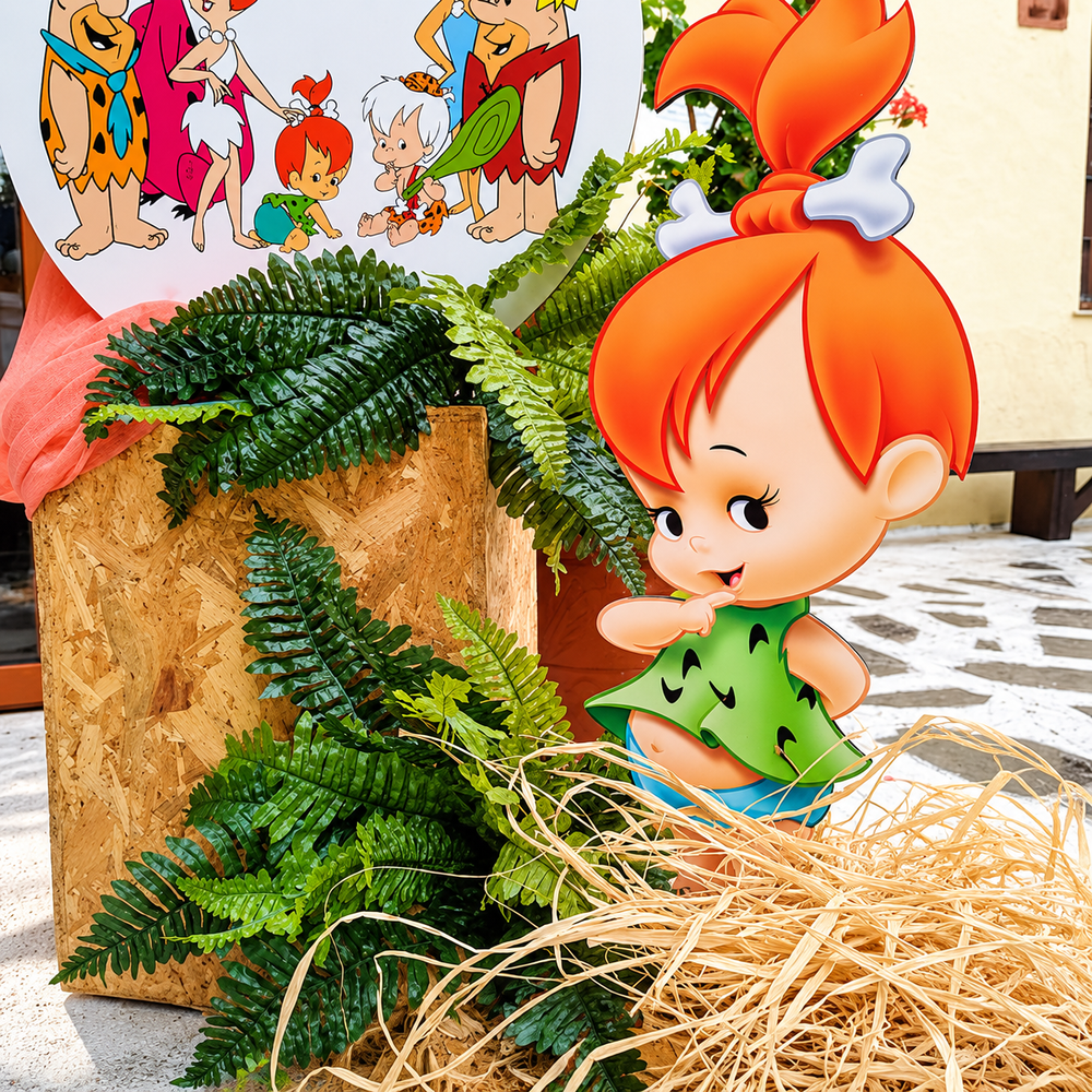Στολισμός Βάπτισης Σταλίτσα Flintstones στον Ι.Ν. Αγίας Παρασκευής στο Ελληνικό 