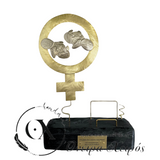 Δώρο για μαιευτήρα γυναικολόγο Σύμβολο γέννησης θηλυκό για γονείς με δίδυμα κορίτσια ΟΕ189