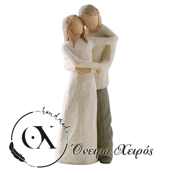 δώρο γάμου γλυπτό με φιγούρες