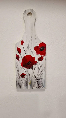 Ξύλινη Χειροποίητη Κλειδοθήκη - Κρεμάστρα Ζωγραφισμένη στο Χέρι - Όνειρα Χειρός  χειροποίητα δώρα