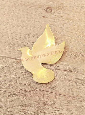 Ορειχάλκινο χειροποίητο διακοσμητικό στοιχείο για μπομπονιέρα γάμου "Περιστέρι" - Όνειρα Χειρός  χειροποίητα δώρα