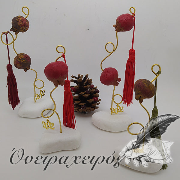 ροδιές κεραμικές γούρια ρόδι