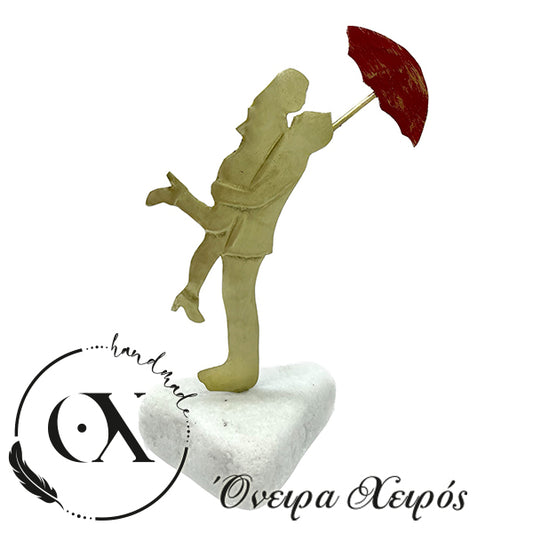 ρομαντικό δώρο για επέτειο ζευγάρι ομπρέλα δώρο αγάπης