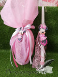 Πασχαλινή λαμπάδα Minnie MOUSE με σοκολατένιο αυγό Astir ΛΣ17 (διαθέσιμο μόνο το κυκλικό)